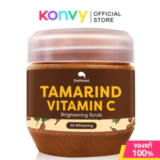 [Exclusive] Freshment Scrub เฟรชเม้นท์ สครับขัดผิวขาว 700g (Tamarind Vitamin C/White Milky/Bright Aura) ขายดีอันดับ 1