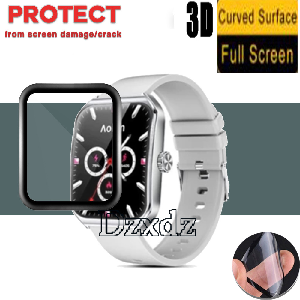 3d Soft Watch ฟิล์มป้องกันสําหรับ Aolon Curve2 Curve ป้องกันหน้าจอ Curve 2 ฟิล์มสมาร์ทวอทช์ (ไม่ใช่ก