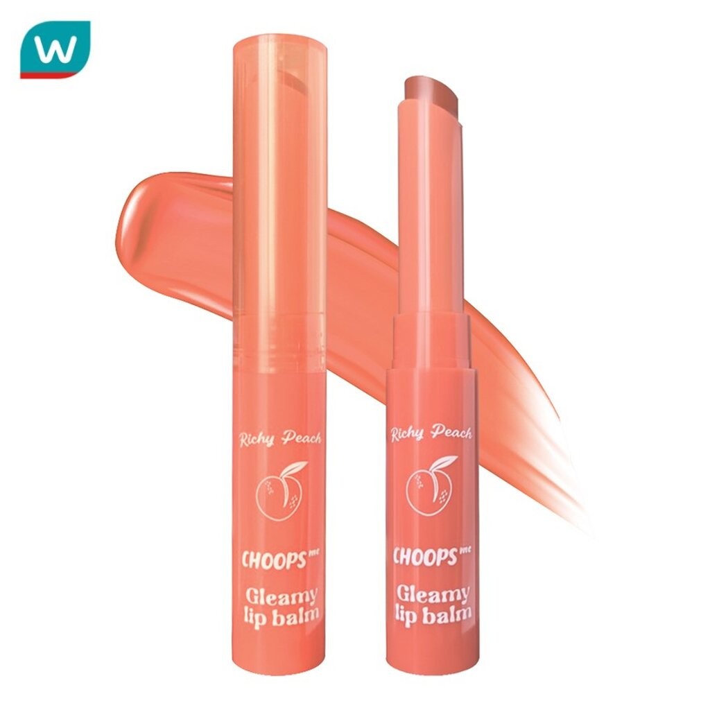 Choops จุ๊ปส์ กลิมมี่ ลิป บาล์ม 1.8ก. ริชชี่ พีช