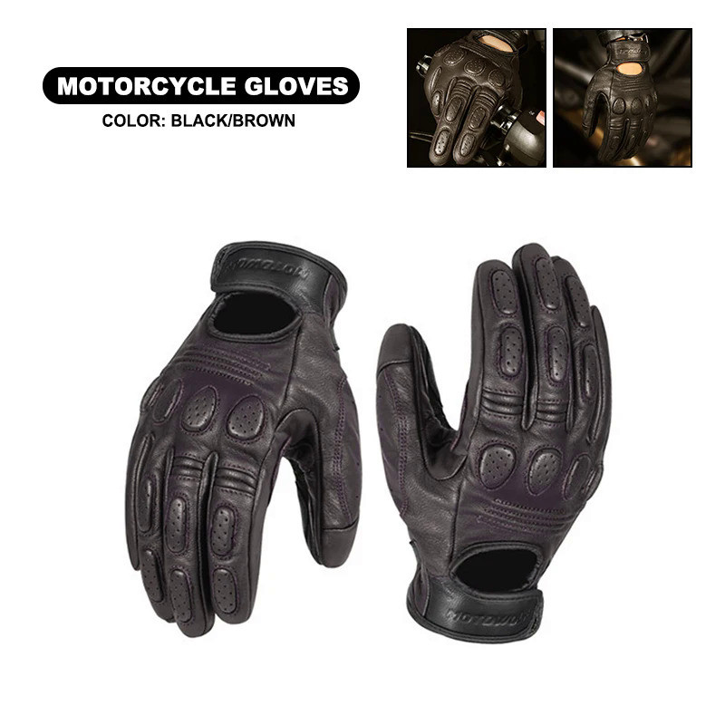 Mo Full Finger Motorcycle Gloves Outdoor Sports Protection Riding Dirt Bike Gloves Motorbike Protect
