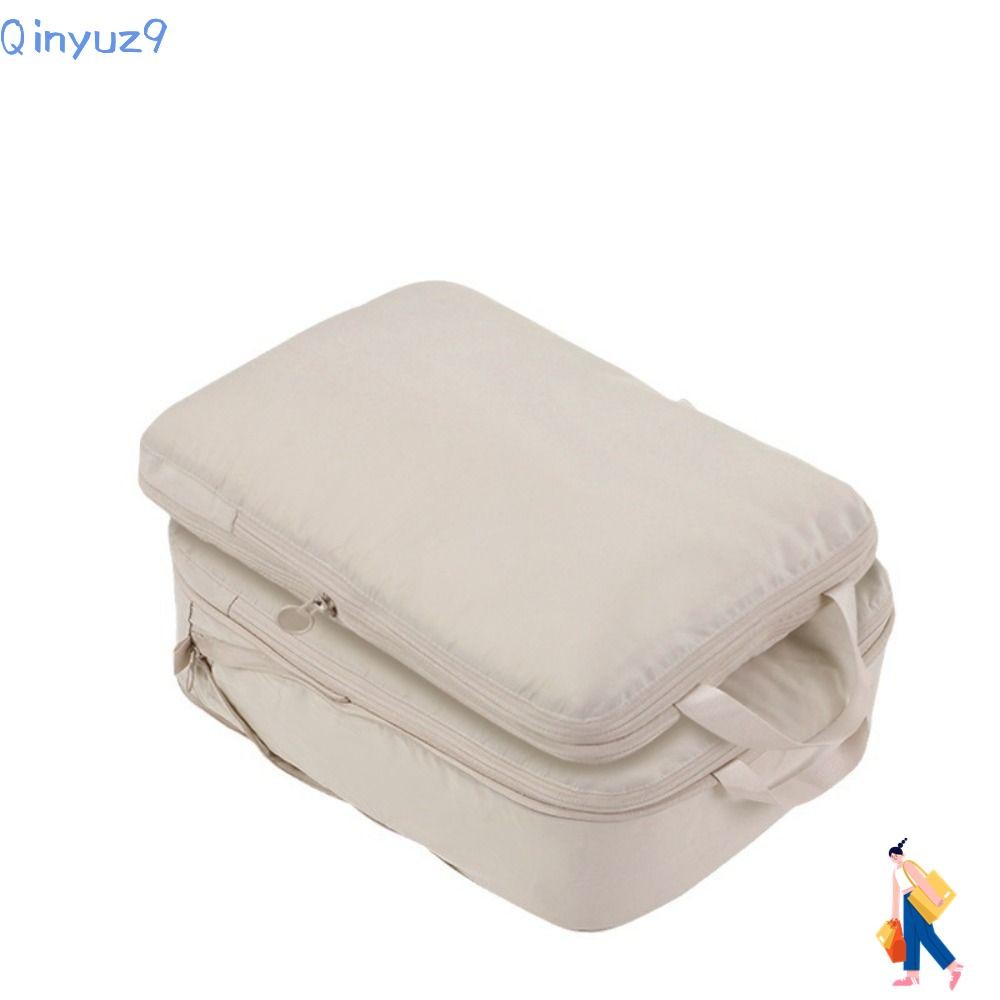 Qinyuz9 ที่เก็บกระเป๋าเดินทาง, กระเป๋าบีบอัดเสื้อผ้าอเนกประสงค์ความจุขนาดใหญ่, กระเป๋าเดินทาง Antipaste Dacron ขนาดเล็กคุณภาพสูง