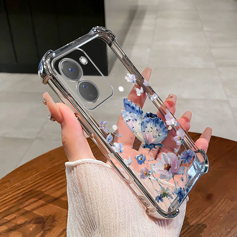 เคส VIVO Y27 5G Y36 4G Y27S V2232 V2247 V2302 เคสโทรศัพท์สําหรับสาว 2025 ใหม่ Soft Anti fall เกราะป้องกันน่ารัก LSHD - รูปที่ 4