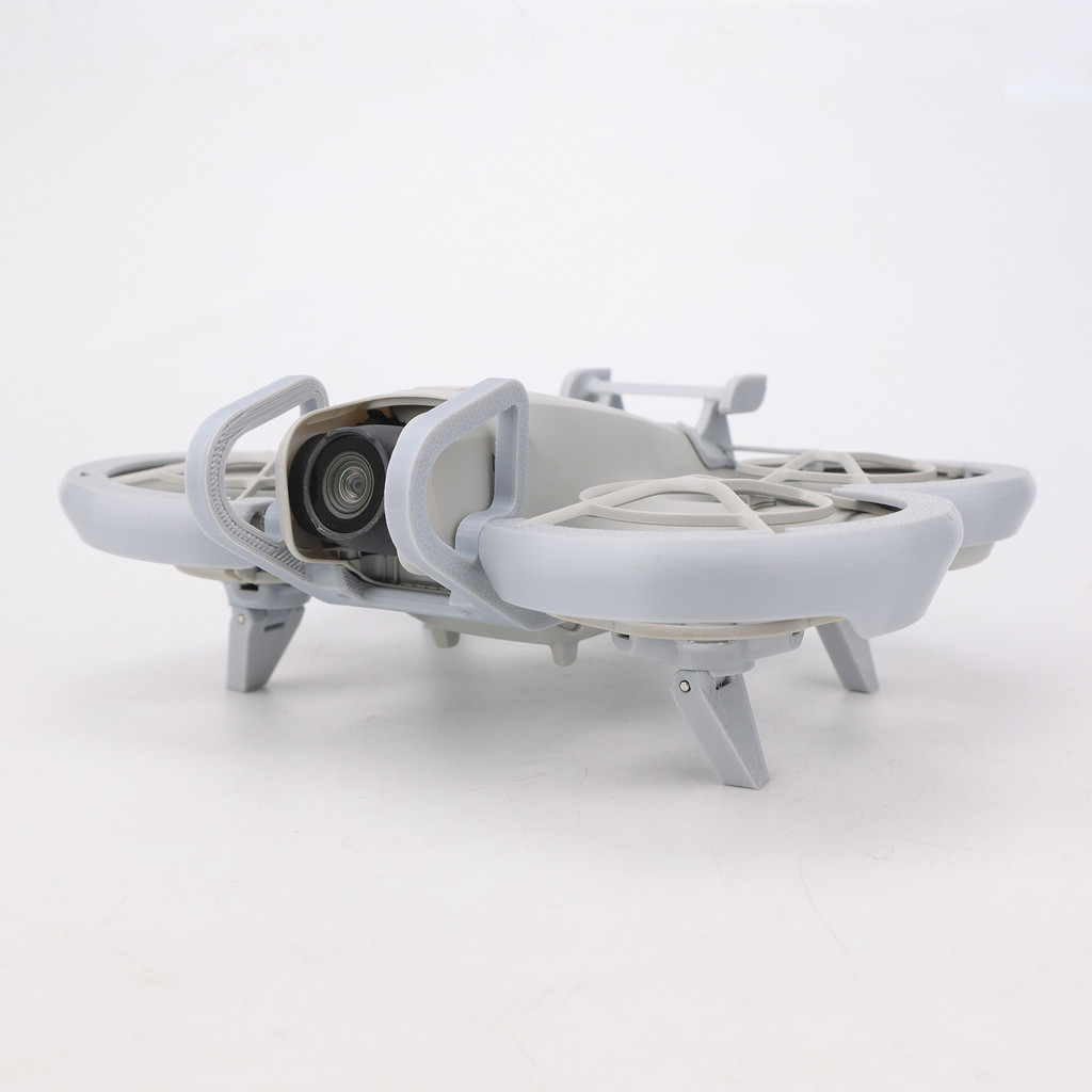 กันชนกิมบอลสําหรับ DJI NEO Crash Bar,NEO พับเพิ่มความสูง Kickstand, ชุดแหวนป้องกันหาง