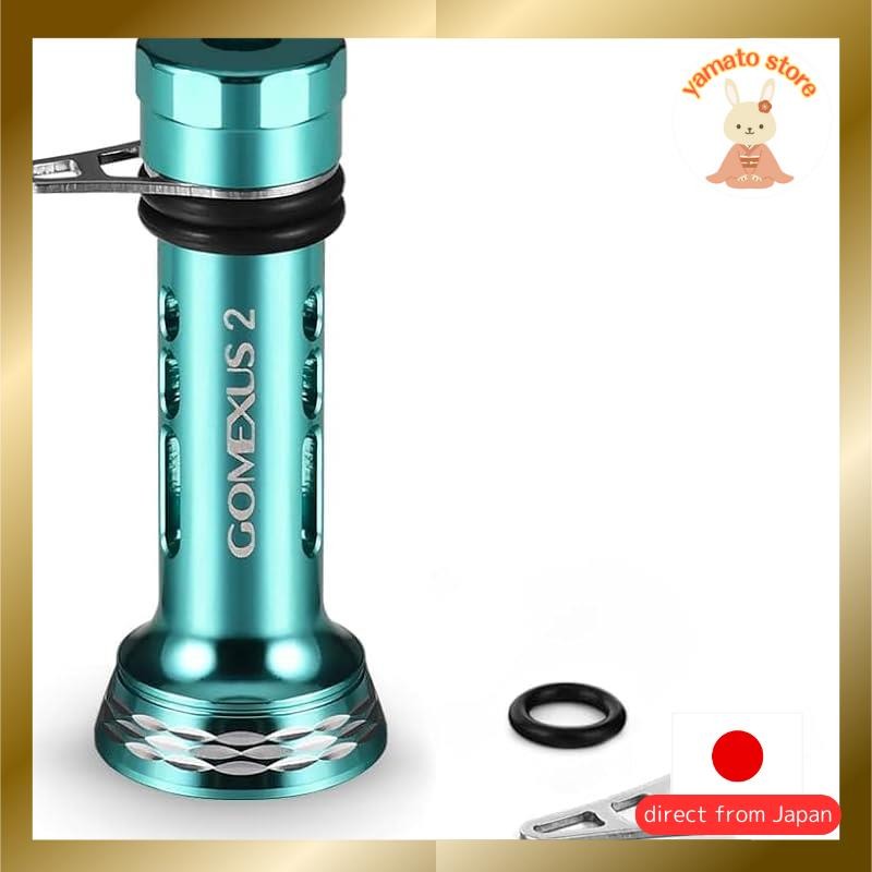 GOMEXUS R4-P Reel Stand 46mm Spinning Reel Protection for Daiwa Emeraldas Dedicated Egi Hook Balancer 7.6g Super Lightweight Langan Fishing Tackle Easy Installation