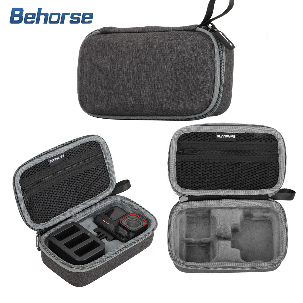 Mini Storage Bag สําหรับ DJI insta360 Ace /Ace pro 2, can Store Ace กล้อง,2 แบตเตอรี่, Charger อุปกร