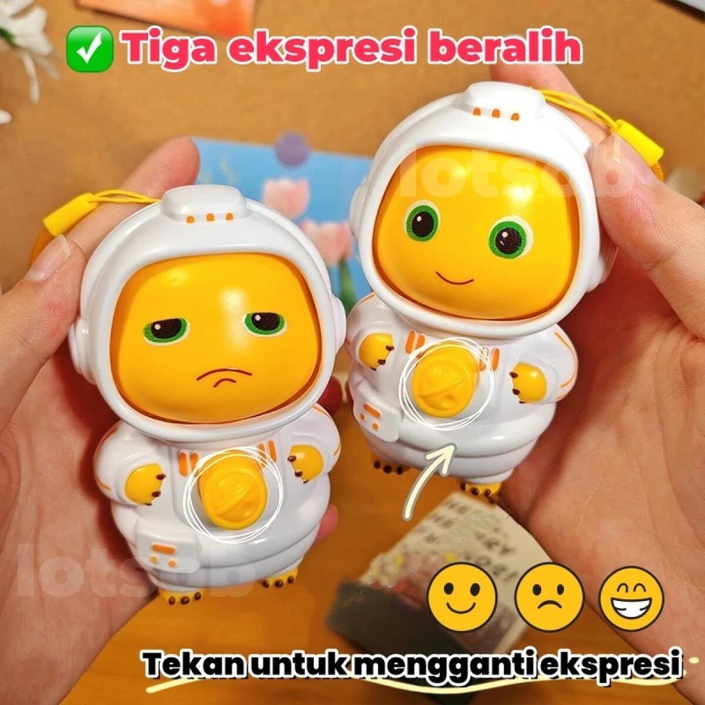 GANTUNGAN NAILONG พวงกุญแจ/NAILONG Dino Yellow Toy พวงกุญแจ เปลี่ยนหน้าได้/ของเล่นเล่นน้ํา NAILONG