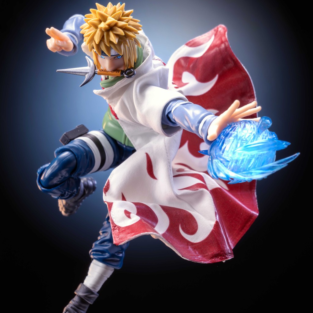 Shf นารูโตะ นารูโตะ คลื่น ฮวงจุ้ย รุ่นที่สี่ เสื้อคลุมนารูโตะ เสื้อผ้า เสื้อคลุมผ้า