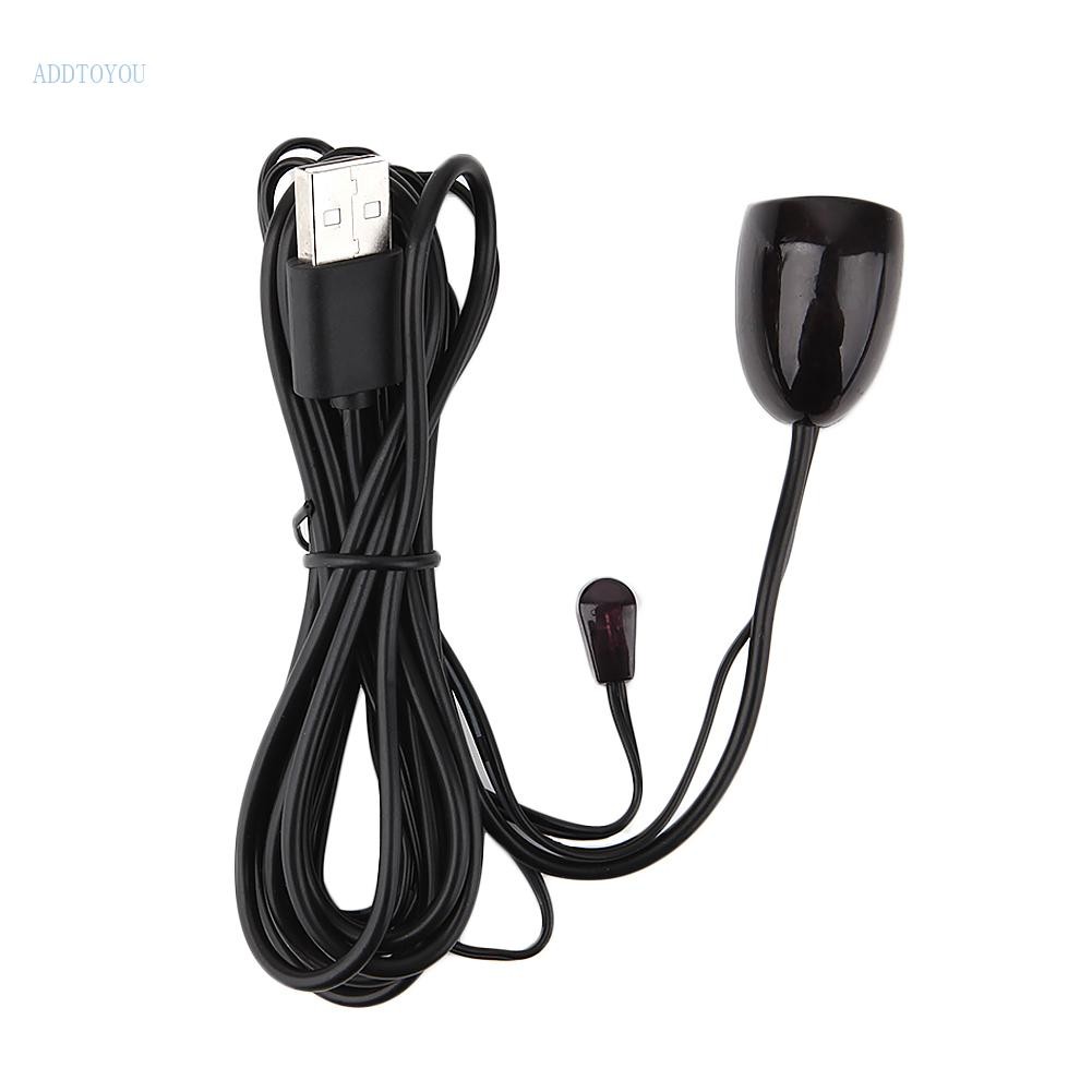 3C รีโมทคอนโทรลอินฟราเรดตัวรับสัญญาณ IR Extender อะแดปเตอร์ USB IR Remote Extender