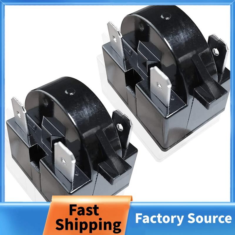 อะไหล่ทดแทน 3 ขา QP2-4.7/ QP2-4R7 4.7 Ohm ตู้เย็น PTC Start/ รีเลย์สําหรับตู้เย็นขนาดเล็กส่วนใหญ่และ