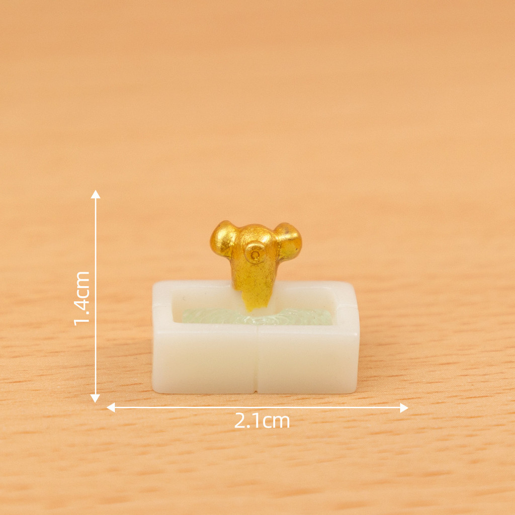 สัตว์figurines Miniaturesยูนิคอร์น/หมีMicroภูมิทัศน์เครื่องประดับสําหรับDIYตกแต่งHome Room Decorของขวัญ - รูปที่ 4