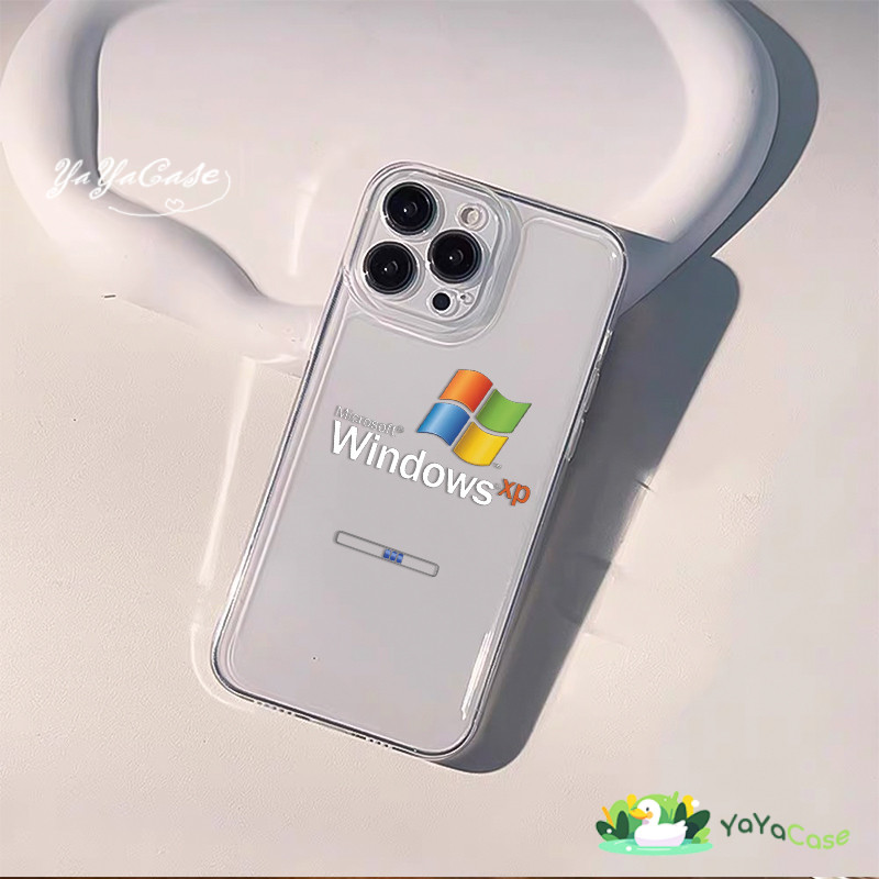 🦢สำหรับ iPhone11 13 CASE FORเคสไอโฟน15 14 12 Pro Max 7 8 Plus X XR XS MAX หน้าเริ่มต้นที่สร้างสรรค์ โปร่งใส อวกาศ เคส