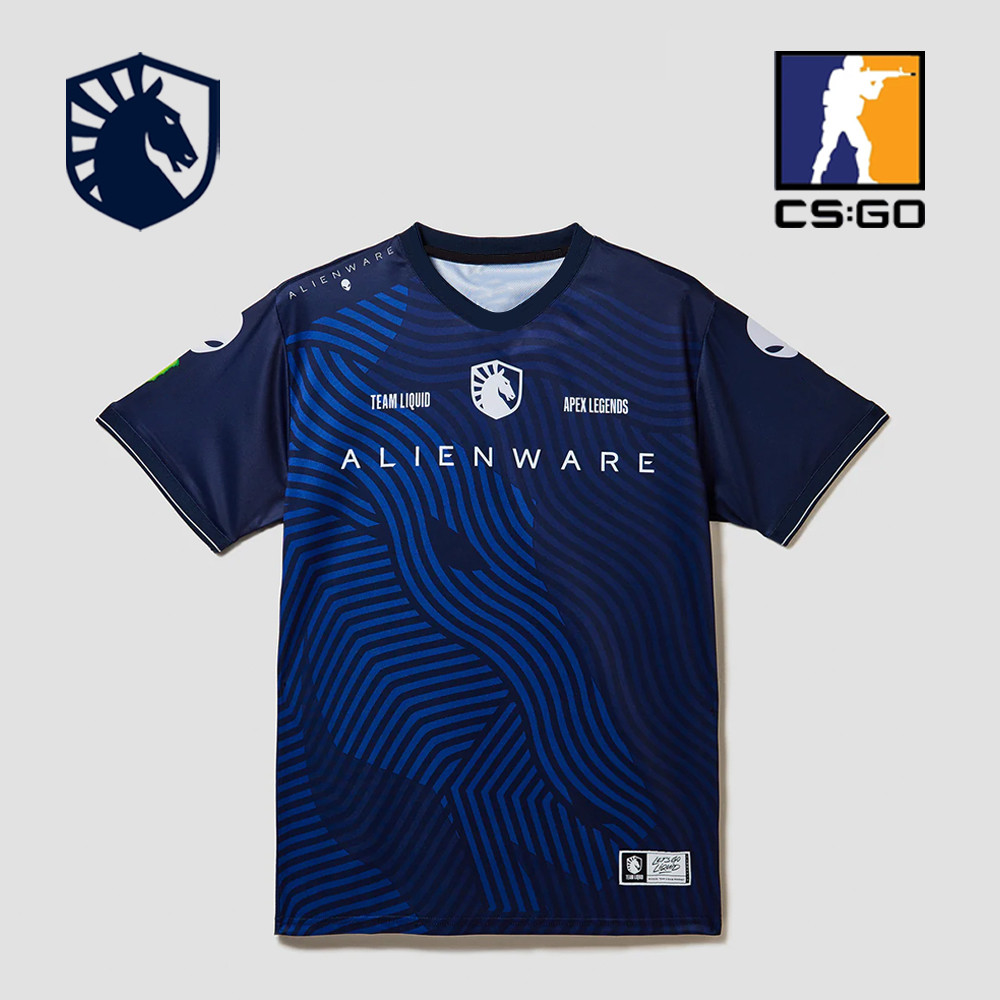ทีม Liquid 2025 CS2 jersey CSGO esports ทีมการฝึกอบรมเครื่องแบบ major Twistzz เสื้อยืดที่กําหนดเอง u