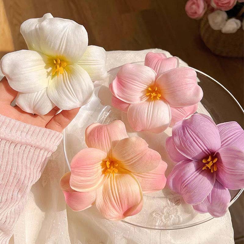 ในไทย💖กิ๊บติดผมดอกไม้ดอกทิวลิปหวานคลิปด้านข้างสำหรับผู้หญิงริมทะเล/วันหยุดพักผ่อนเครื่องประดับผมแฟชั่น.COD - รูปที่ 4