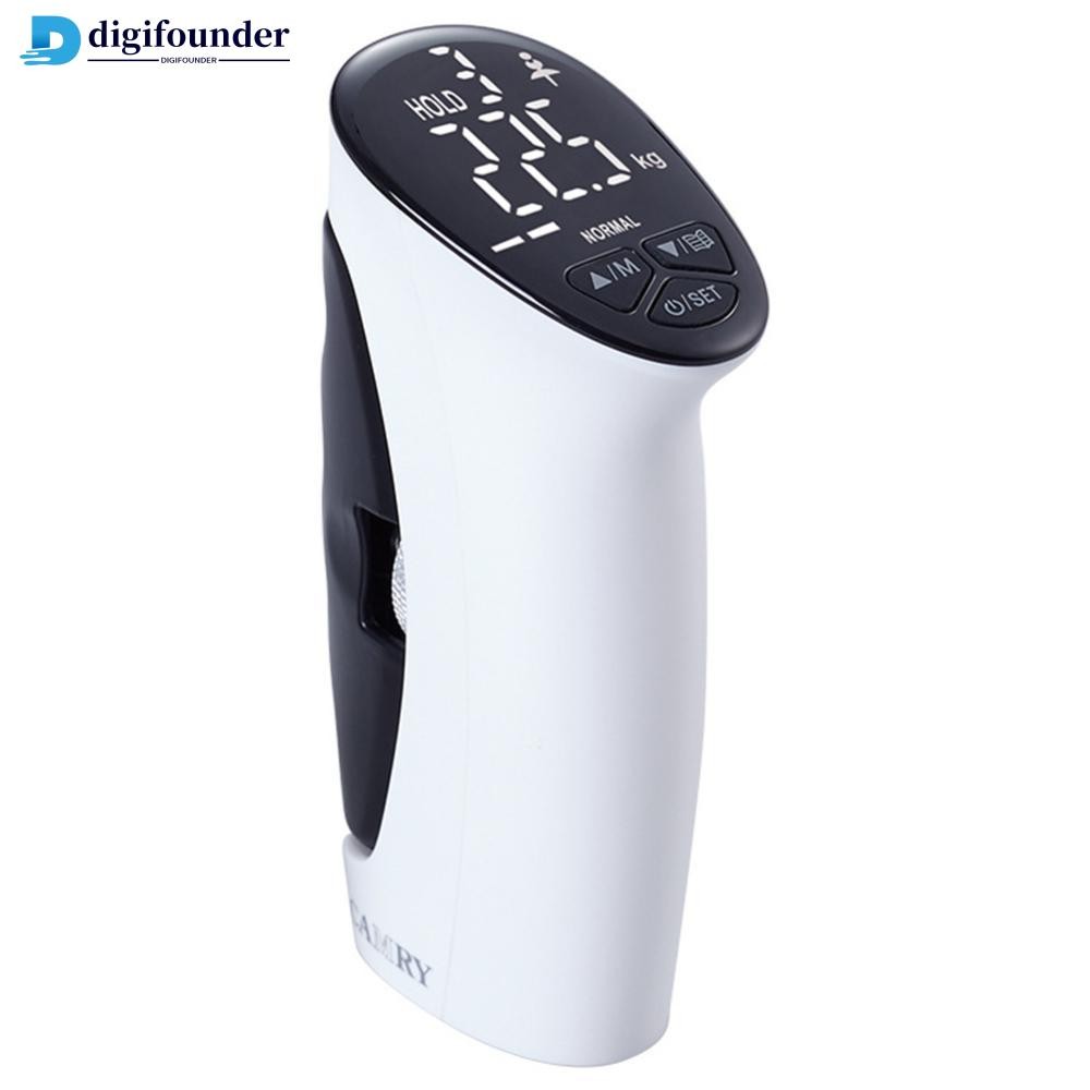 Digifounder ชาร์จอิเล็กทรอนิกส์ Hand Grip Strengthener พร้อมจอแสดงผล LED ปรับความต้านทานสําหรับ Hand