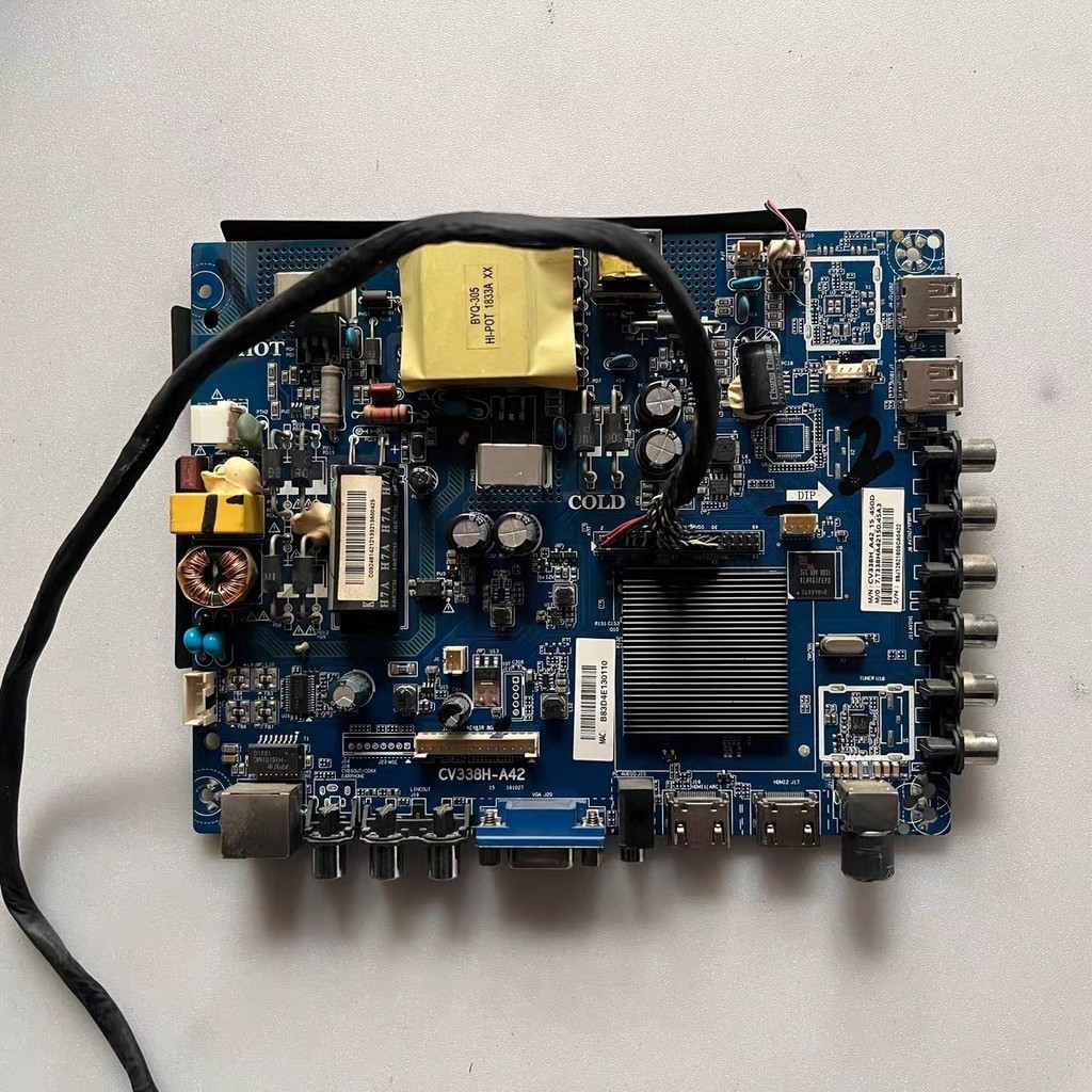 ราคาถูกเมนบอร์ดทีวี Sanyo 43CE1271D1 CV338H-A42 พร้อมหน้าจอ HV430FHB-N10