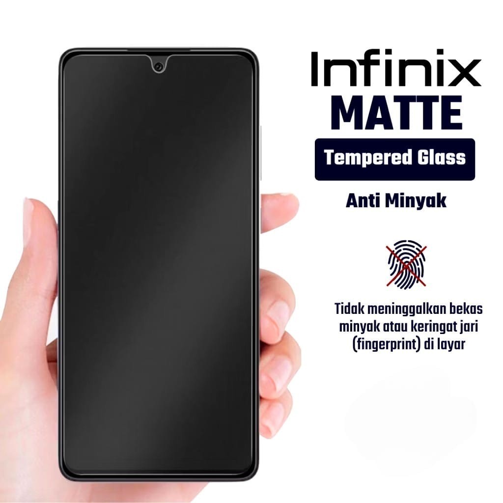 กระจกนิรภัย Matte Infinix Zero 5G 2022 Zero 8 Zero 8i Zero X Zero X Neo Zero X Pro Zero 20