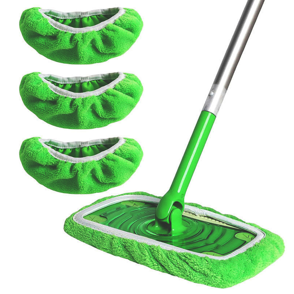 1 ผ้าเปลี่ยนไม้ถูพื้น ไมโครไฟเบอร์ สินค้าที่เหนือกว่า สีเขียว สีเทา มีสองขนาด ทนทาน