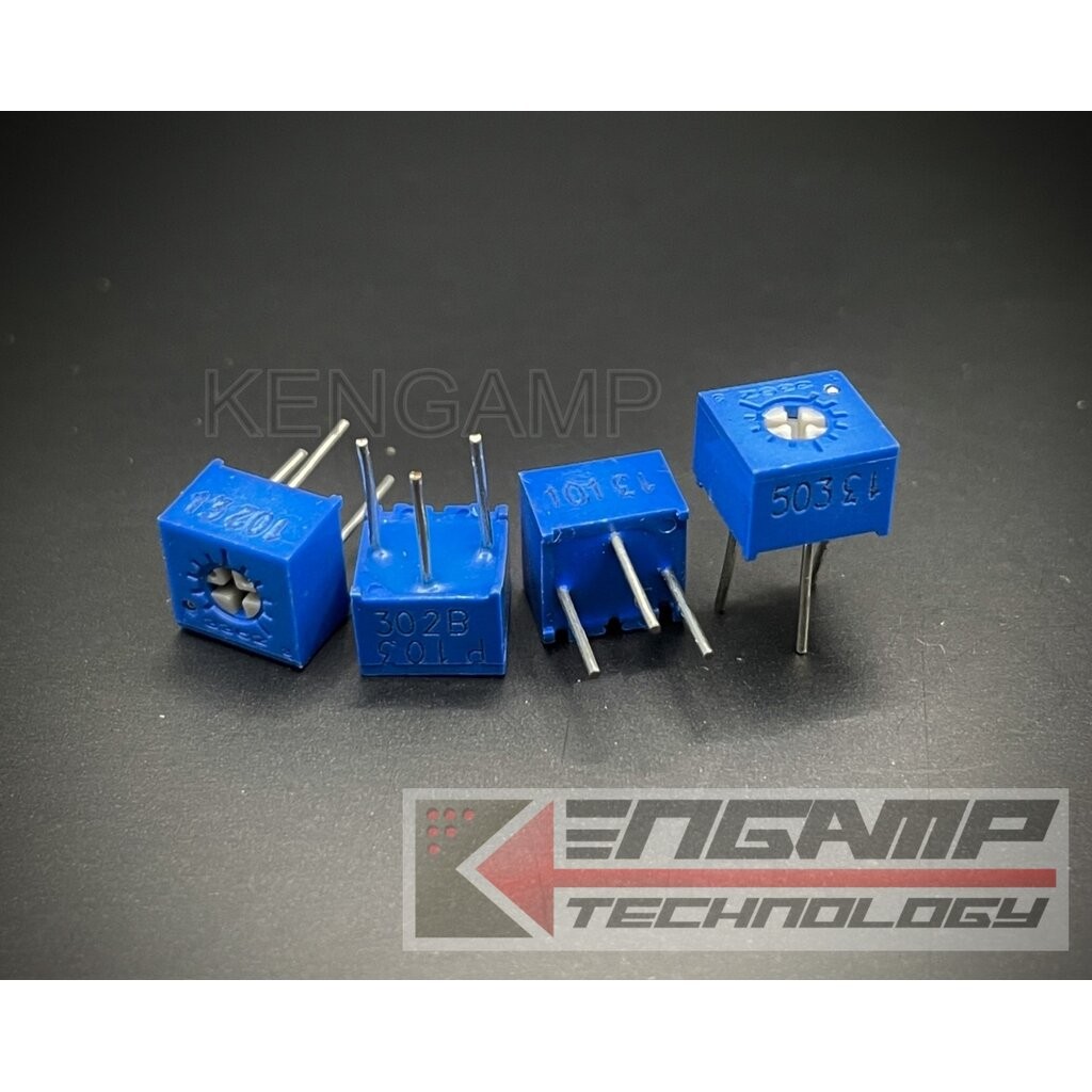 (10ตัว) [VR] Trimmer 3362P potentiometer 100R-100K