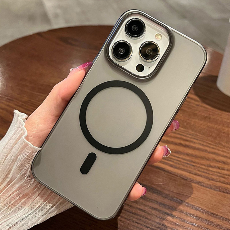 For Samsung A56 A06 A05S A16 A55 A36 A26 A15 A35 A54 S25Ultra S24ชาร์จแม่เหล็กกันกระแทกกันชนเคสโทรศั