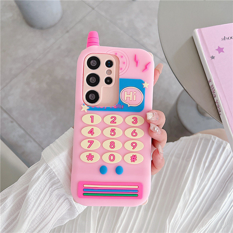 สําหรับ Vivo V40 V30 V29 V27 V25 V23 Pro 5G 3D Multi-graph น่ารักการ์ตูน Bow Kitty หมี Labubu Nezha 