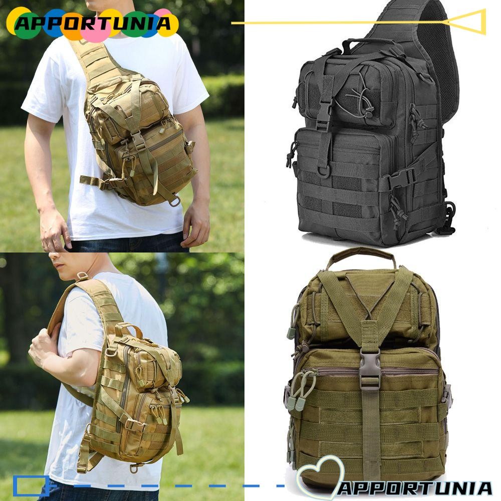 APPORTUNIA กระเป๋าเก็บของมัลติฟังก์ชั่นปกปิดล่าสัตว์ไหล่เดี่ยว