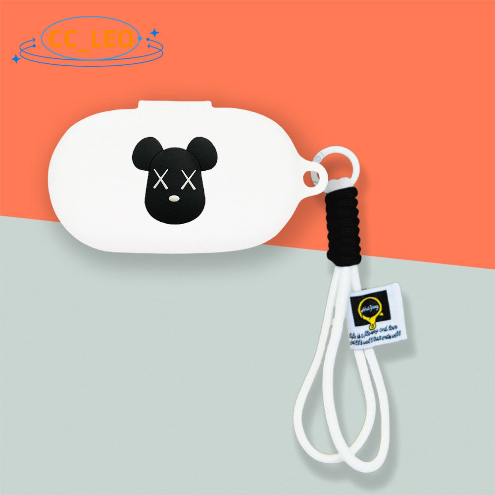 Case for Sony WF-C710N Cartoon Lanyard Pendant Cute Silicone Soft Case Suitable for Sony WF-C710N Sh