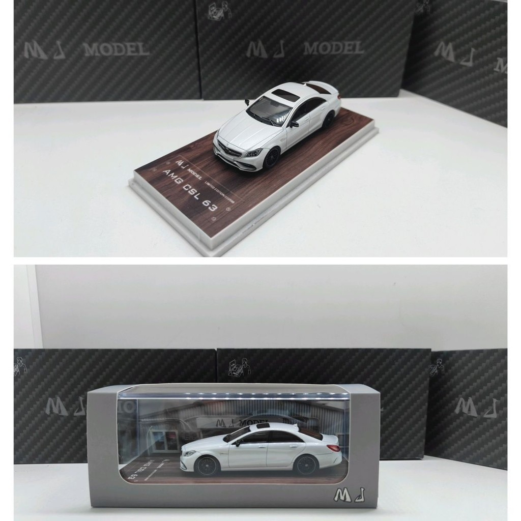 MJ 1/64 Mercedes-Benz amg cls63 Devils Eye Car Version First Batch 3 สีสีดําสีขาวเงิน Out of Print C