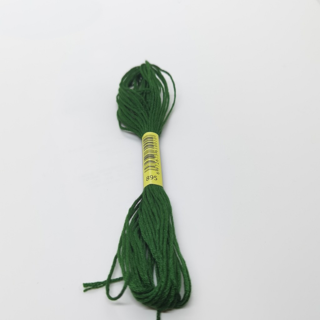10 เส้น DMC 891 892 893 894 895 898 899 900 902 สีดำ เย็บปักครอสติพี มPremium สีรุ้ง ไหมขัดฟัน สำหรับเย็บปักร้อย ราคา ถูกที่สุด ดีลบีเคเค แกลเลอรีภาพที่ 6
