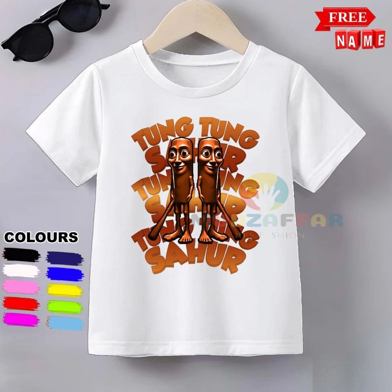 Tung TUNG SAHUR CHILDRENS เสื้อยืด TUNG SAHUR S-5XL