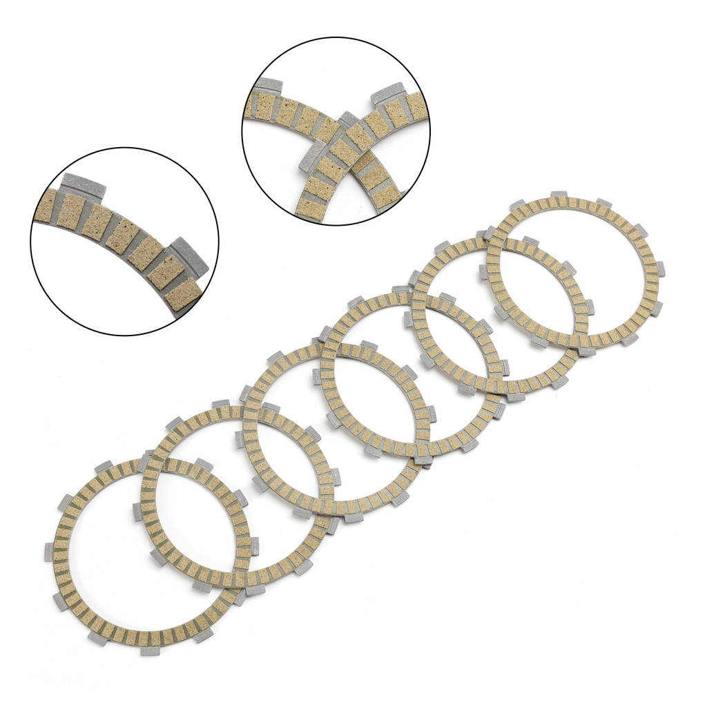 ชุดแผ่นคลัทช์แรงเสียดทานสําหรับ Kawasaki KR250 KR-I 1988-1989 KR-IS 1989-1991