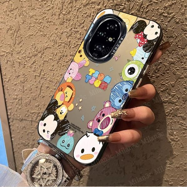 เคส Honor 200 90 เคส Honor 200 Pro เคส Honor 200 Smart Case การ์ตูนอนิเมะ เคสกันกระแทก ปุ่มชุบหรูหรา