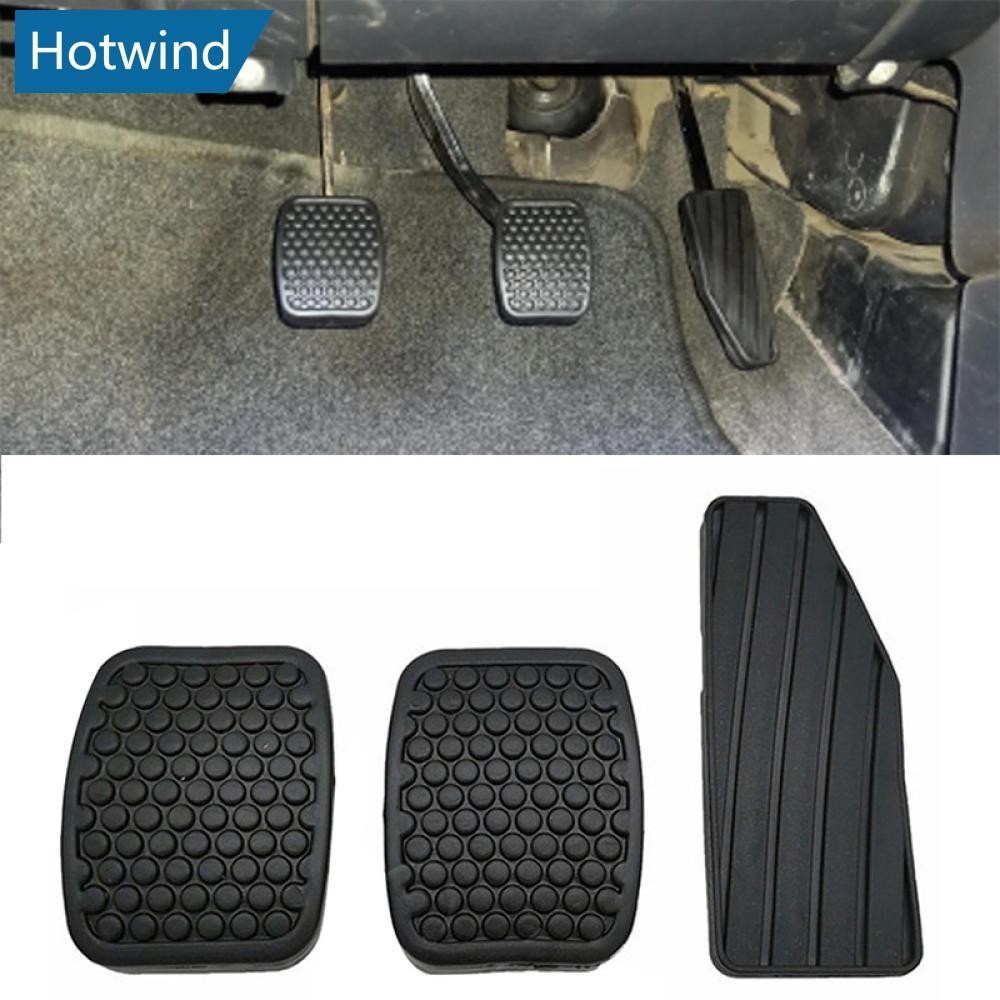 HW 3 ชิ้นรถคลัทช์เบรคเหยียบยาง Pad สําหรับ Suzuki Swift Samurai Sidekick Vitara Tracker 49751-79001 