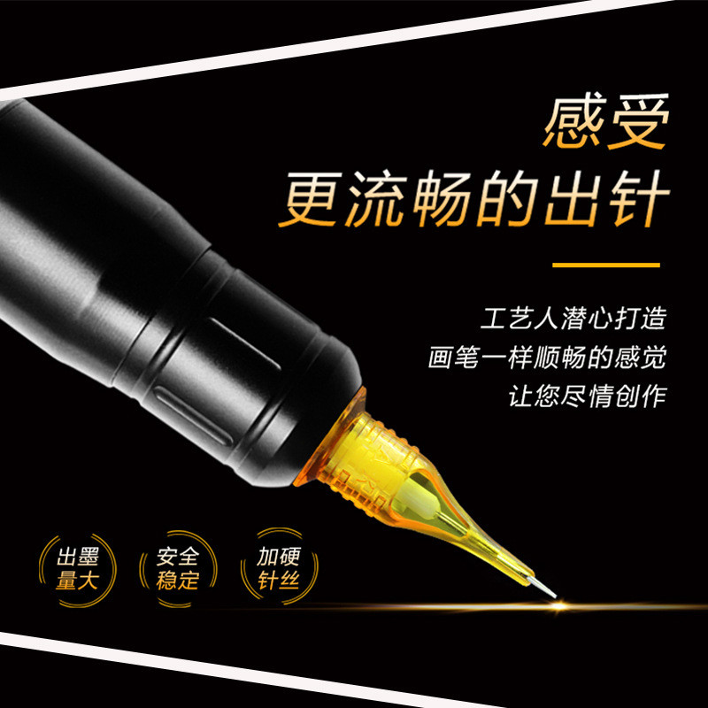 Golden Shark Tattoo Eyebrow One เข็ม 3RL 5RS 15M1 9RM Tattoo เข็ม Secant Fogging Tattoo อุปกรณ์