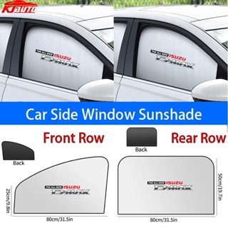 Isuzu Dmax รถหน้าต่างด้านข้าง Sun Shade แม่เหล็ก UV Protecti…
