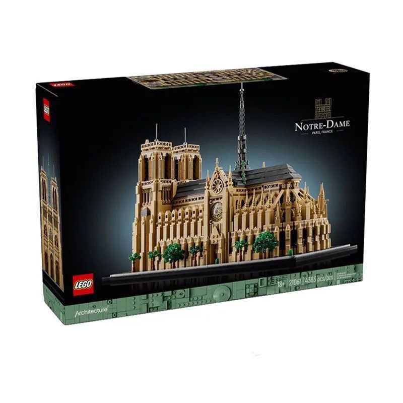 ชุดตัวต่อ LEGO 21061 สถาปัตยกรรม Notre Dame de Paris
