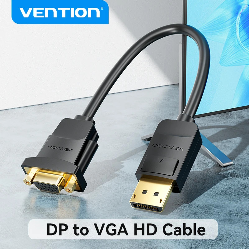 Vention Displayport to VGA Cable 1080P DP Male to VGA Female