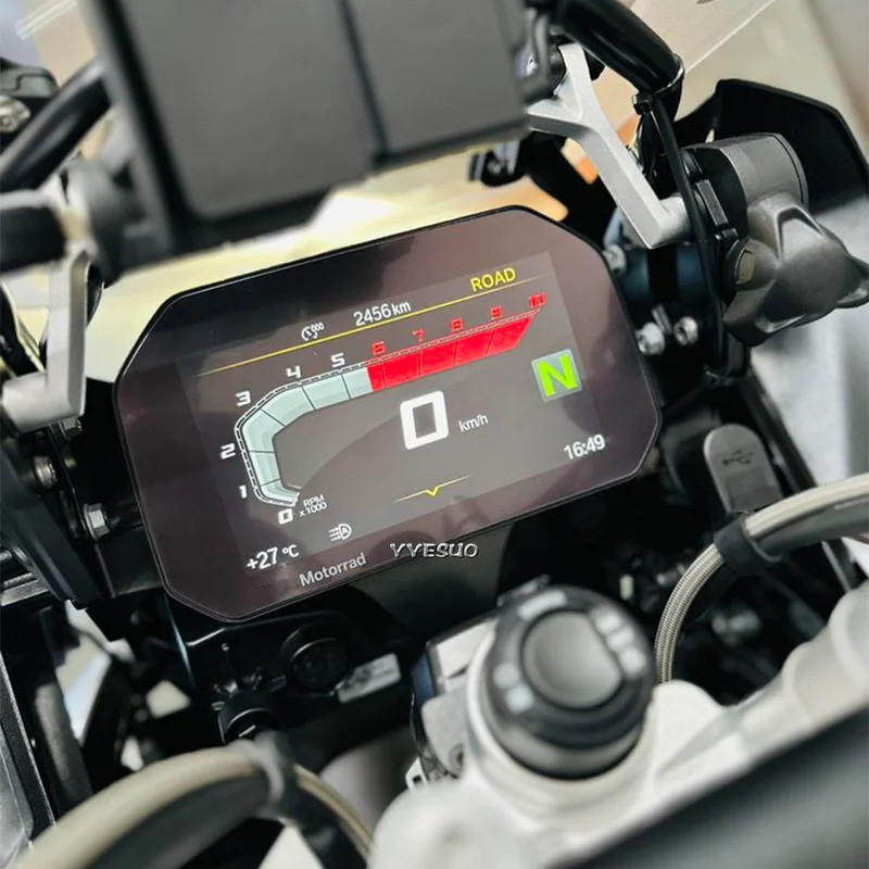 สําหรับ BMW R1250GS อุปกรณ์เสริมแดชบอร์ดป้องกันหน้าจอ R 1250 GS TPU เครื่องมือฟิล์ม R1250 GS1250 Retrofit อะไหล่ R1250GS - รูปที่ 7