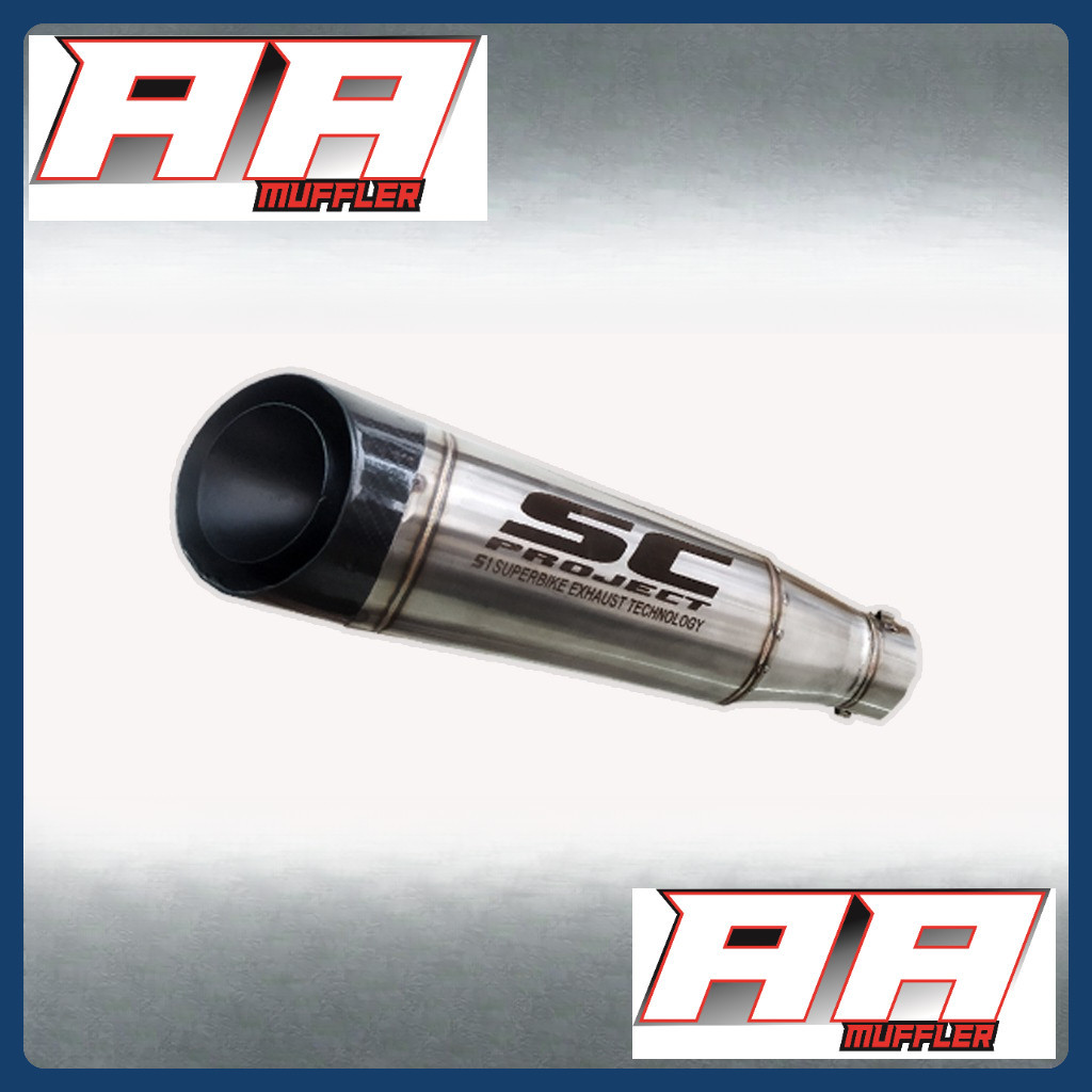 ท่อไอเสีย RACING SC S1 Project Muffler ท่อไอเสีย