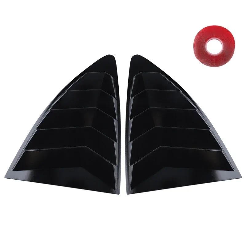 Gสําหรับ Scion FRS สําหรับ Subaru BRZ สําหรับ Toyota 86 GT86 2013-2020 ด้านหลังหน้าต่าง Louvers 2 ชิ