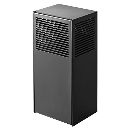 Yamazaki Two-Way Deodorizing Beads Case Black approx. W9XD7.5～13.8XH18.5cm Tower Deodorizer Stand Re