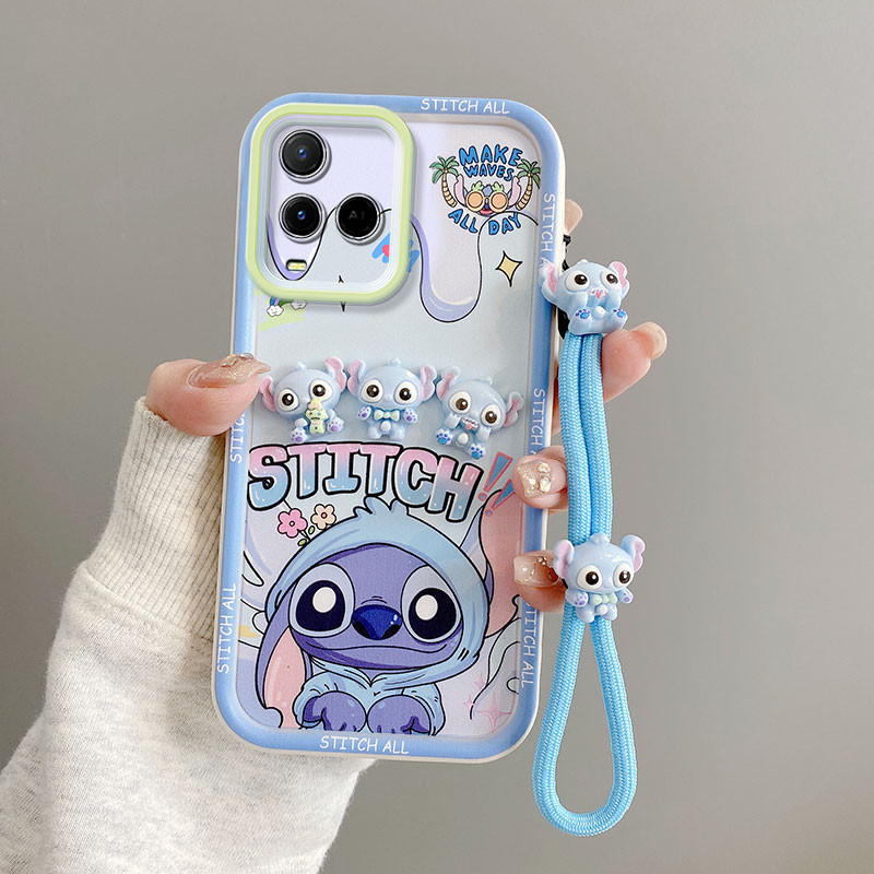 เคส vivo Y21 Y33S Y21S Y32 Y21T Anti fall อะนิเมะการ์ตูน TPU ซิลิโคนอ่อนนุ่ม 3D เคสโทรศัพท์น่ารัก XXLK - รูปที่ 6