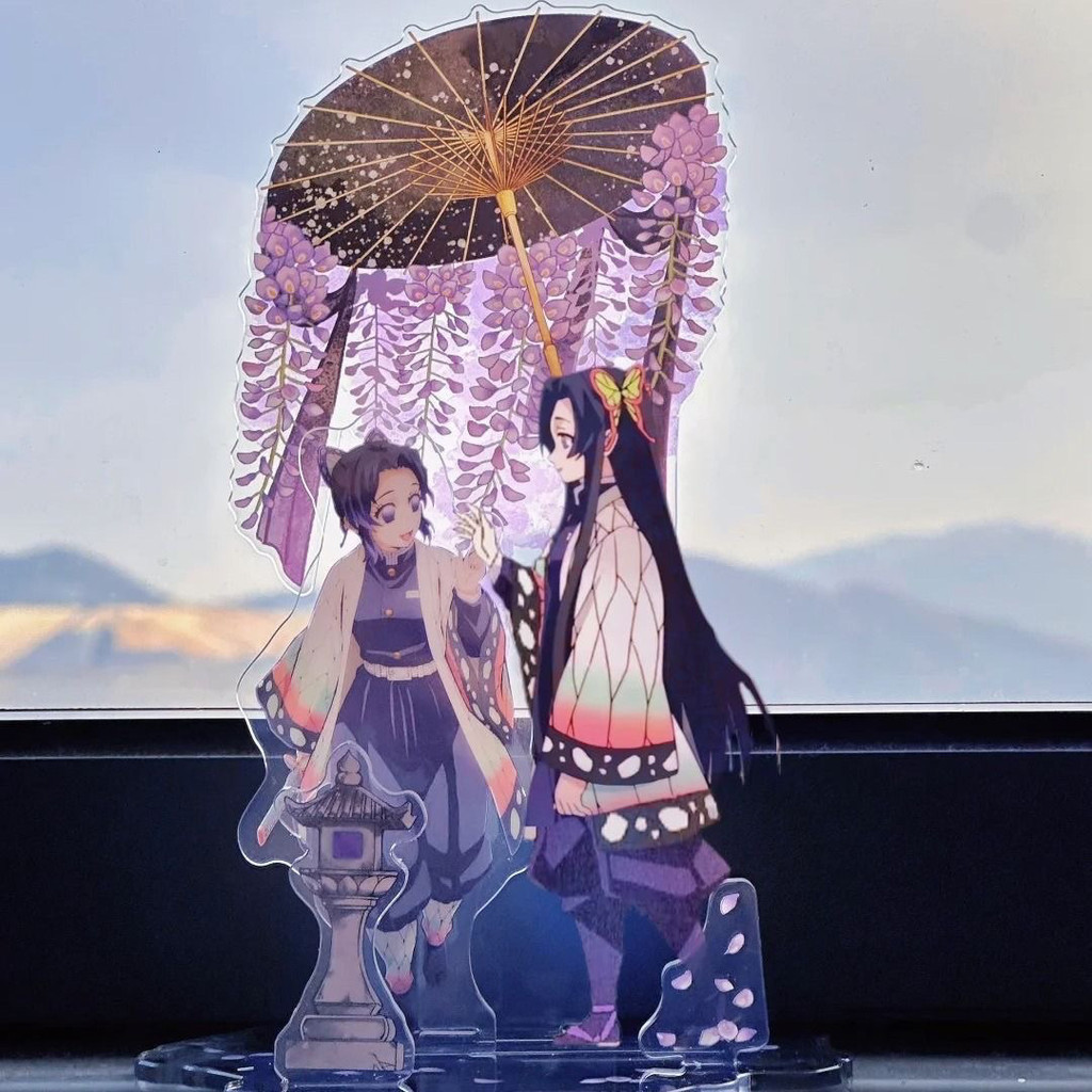 Demon Slayer/Shinobu Kochou/ร่มนินจาผีเสื้อ Shinobu Kochou/Shinobu Kochou/สินค้าอนิเมะ/loik