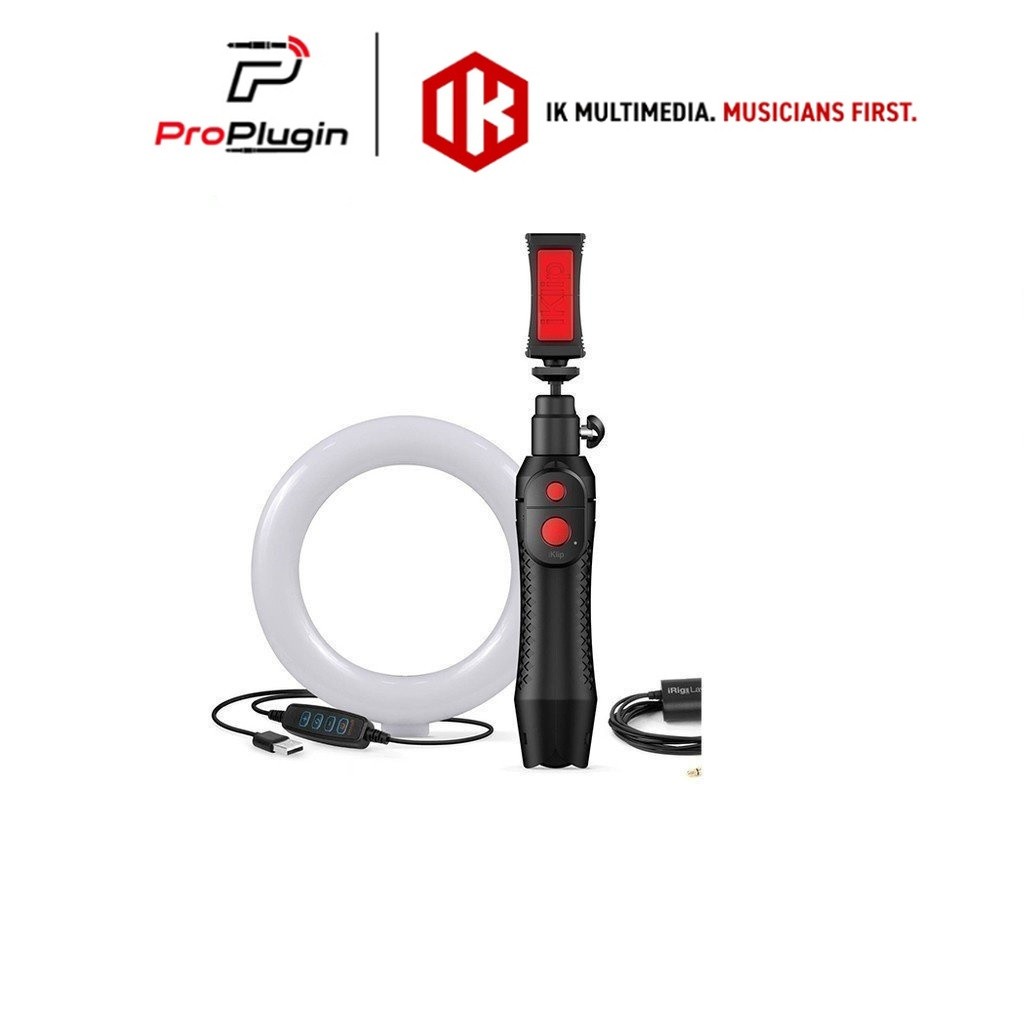 IK multimedia iRig VideoCreator Bundle ชุดไมค์สำหรับต่อโทรศัพท์มือถือ ไมค์ไลฟ์สด ไมค์อัดเสียง