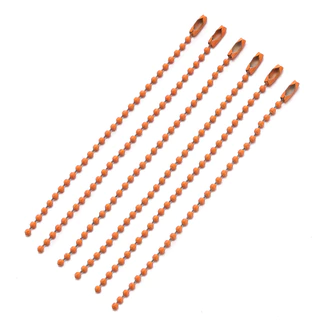 St.kunkka 20 ชิ้น/ถุง 11.5 ซม.โซ่ไข่ปลา พวงกุญแจป้าย Hand Tag Connector Links สําหรับ DIY Jewerlry ทําอุปกรณ์