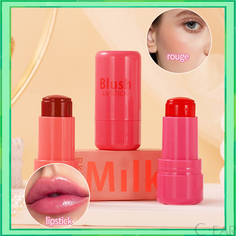 BKILO บลัชออนเนื้อเจลลี่ แบบแท่ง สีสวย ดูเป็นธรรมชาติ กันน้ำ ติดทนนาน
