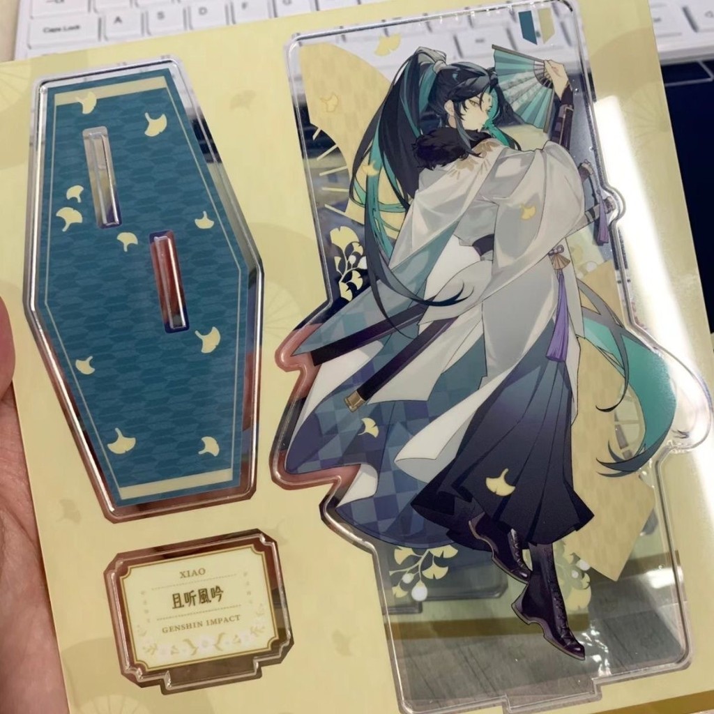 Genshin Impact Xiao และ Scaramouche อะคริลิค 10 ซม. high-appearance standee เครื่องประดับของขวัญ NOUC