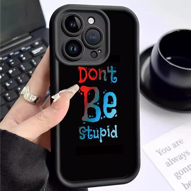 เหมาะสำหรับ Redmi Note 10 4G Pro Max 10S 8 2021 9 กรณีโทรศัพท์แฟชั่นเคส Simple English Letters