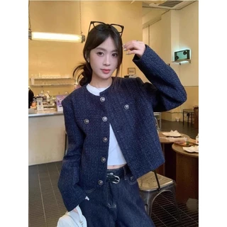 COCO~สไตล์ใหม่ เวอร์ชั่นเกาหลี เสื้อโค้ท สันทนาการ แฟชั่น