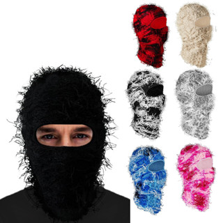 Distressed Balaclava หน้ากากสกี, Shiesty Yeat Airsoft Custom…