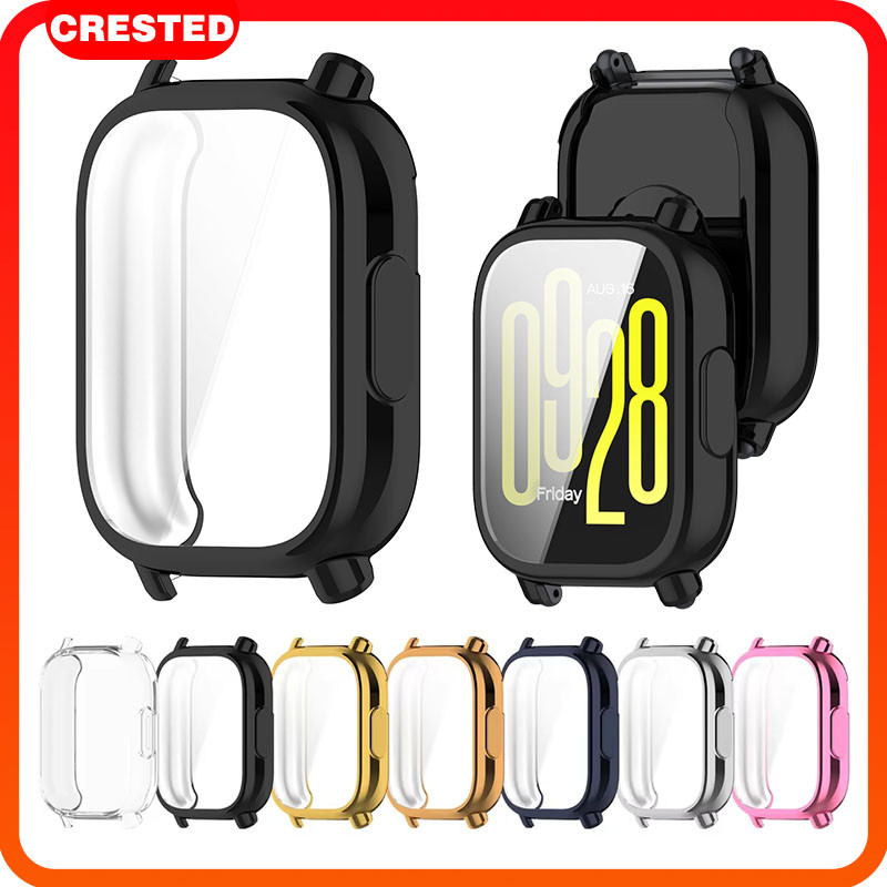 กรณีป้องกัน TPU for Redmi Watch 5 Active อุปกรณ์เสริมฝาครอบกันชนนุ่ม for Smart Watch Xiaomi Mi Watch 5 Lite